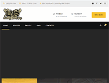 Tablet Screenshot of lethbridgemachineshop.com